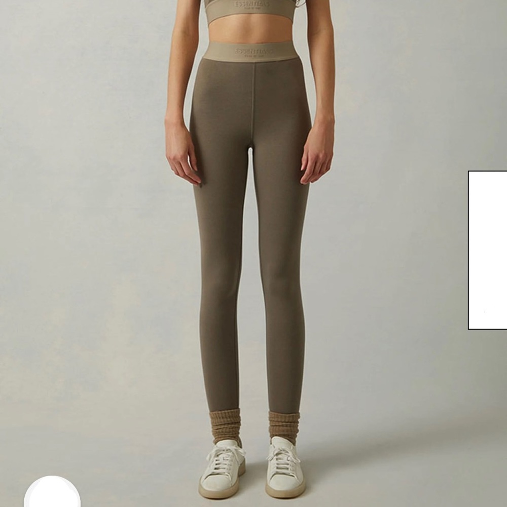 Essentials Fear Of God Desert Taupe Sport Leggings